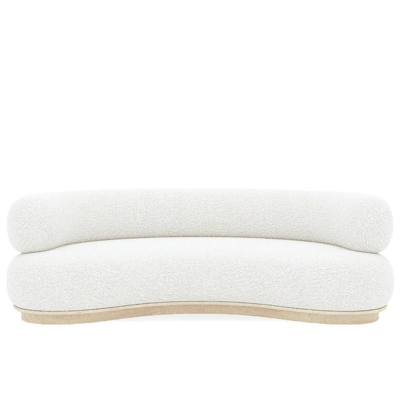 Dreamy Sofa 3S / White Boucle - Walls Nation