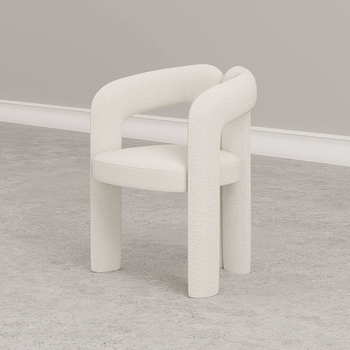 White Boucle