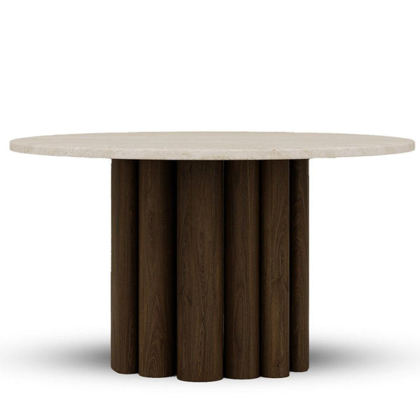 Leona Dining Table / 135 x 75 CM – premium Dining Table by Walls Nation UAE & Saudi Arabia