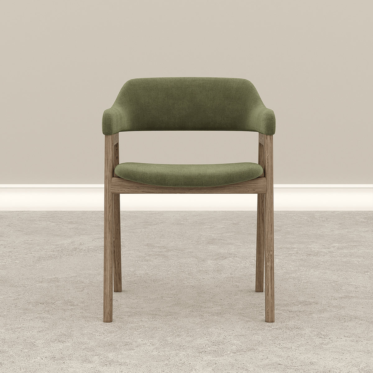 Olive Green Linen