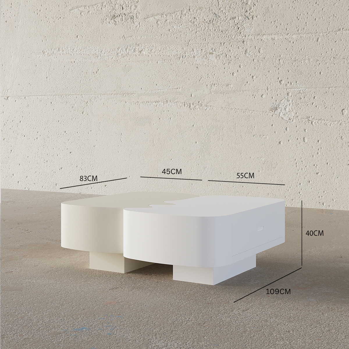 Fusion Coffee Table / Matt Finish