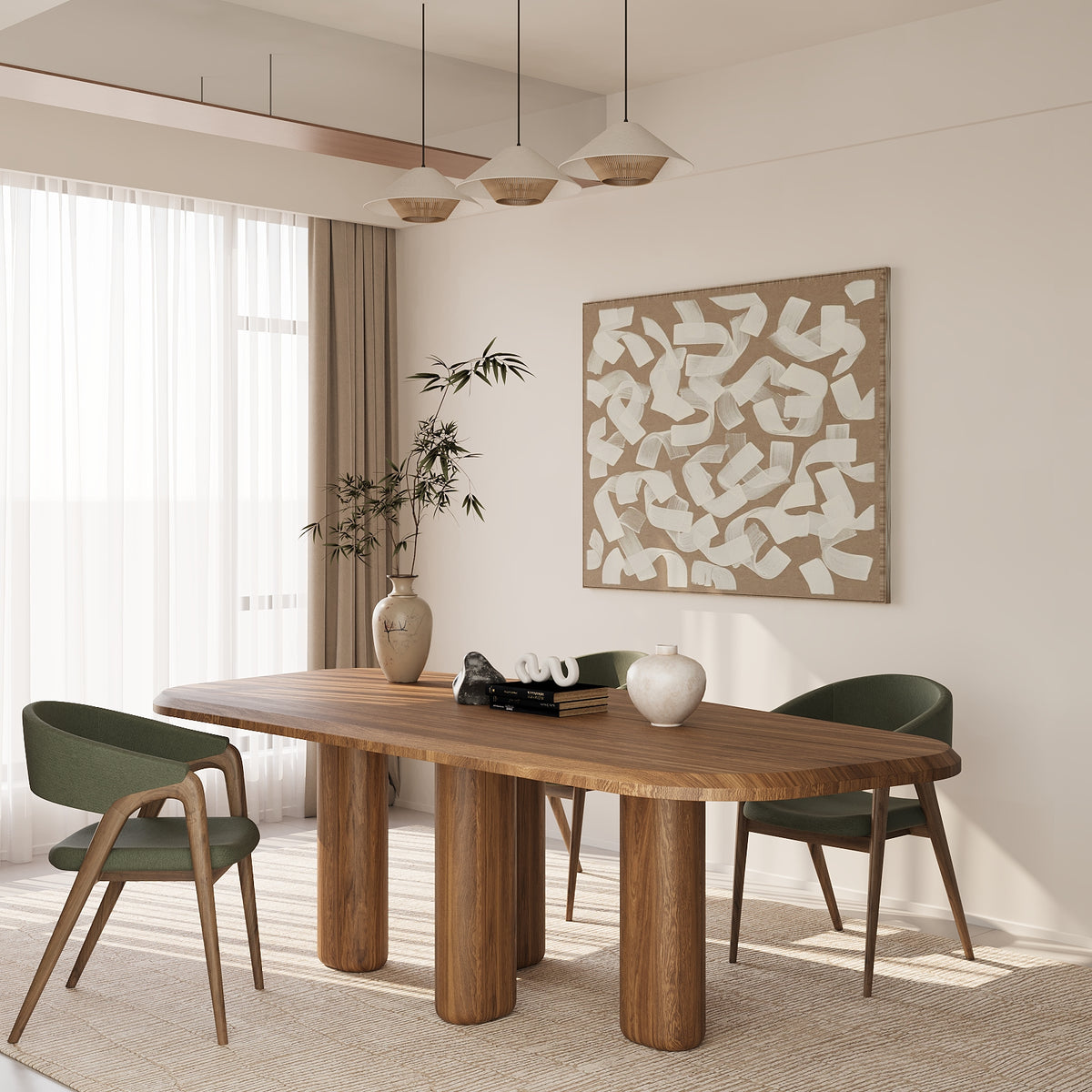 The Zen Dining Table / 240 x 120 CM