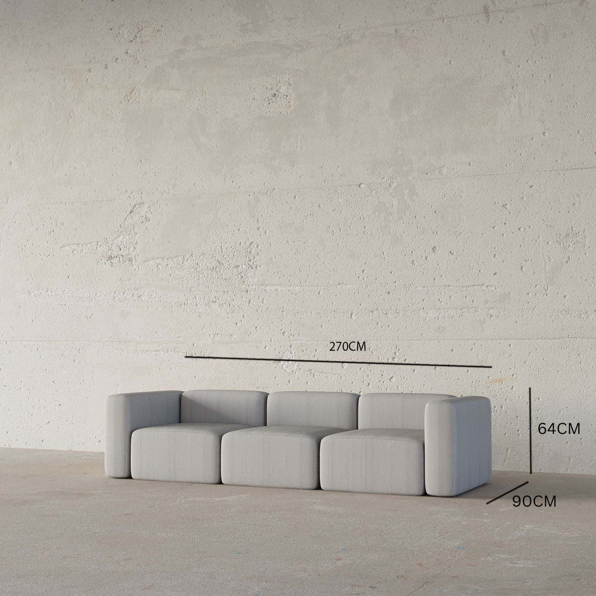 Helsinki Sofa 3S. – premium Sofas by Walls Nation UAE & Saudi Arabia