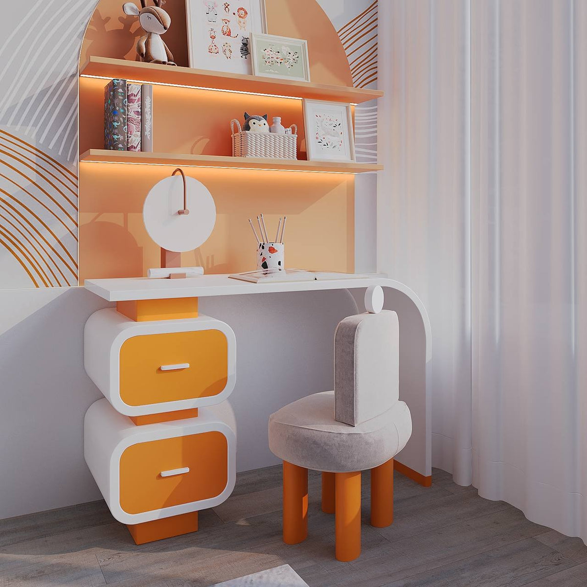 Darian Study Desk / 120 x 45 CM