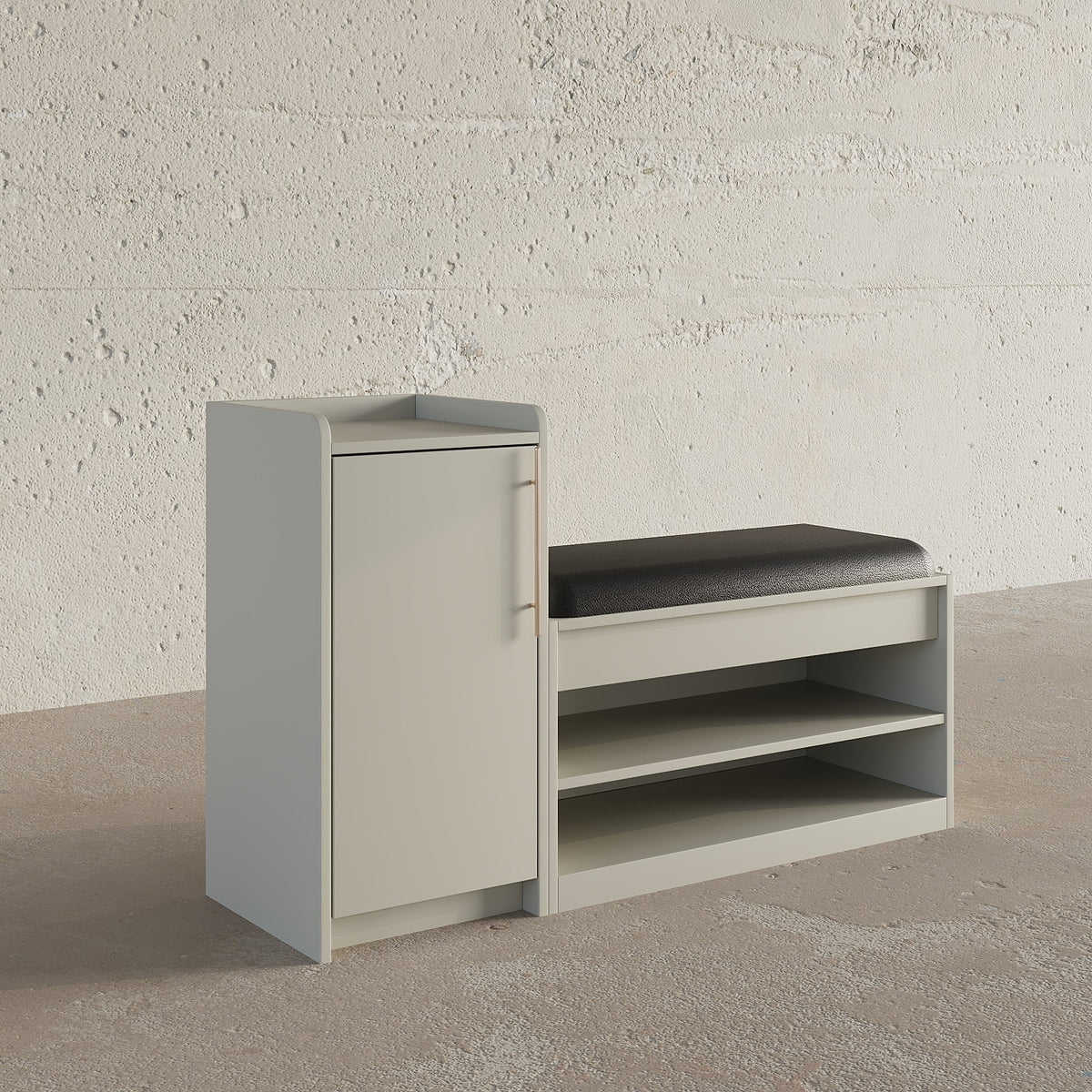 Jamey Bench with Shoe Storage