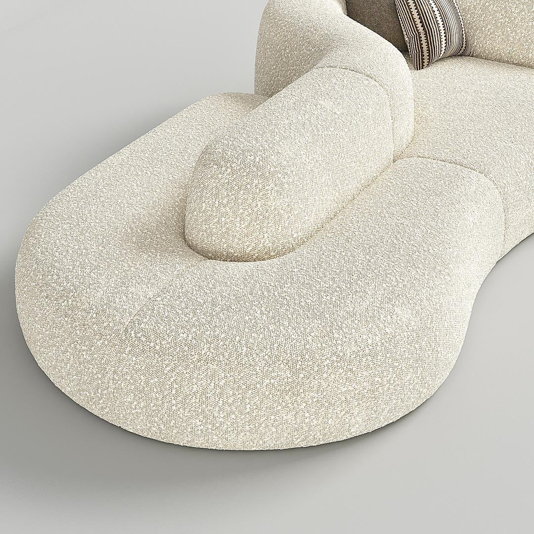 Java Sofa / Off-White Boucle - Walls Nation