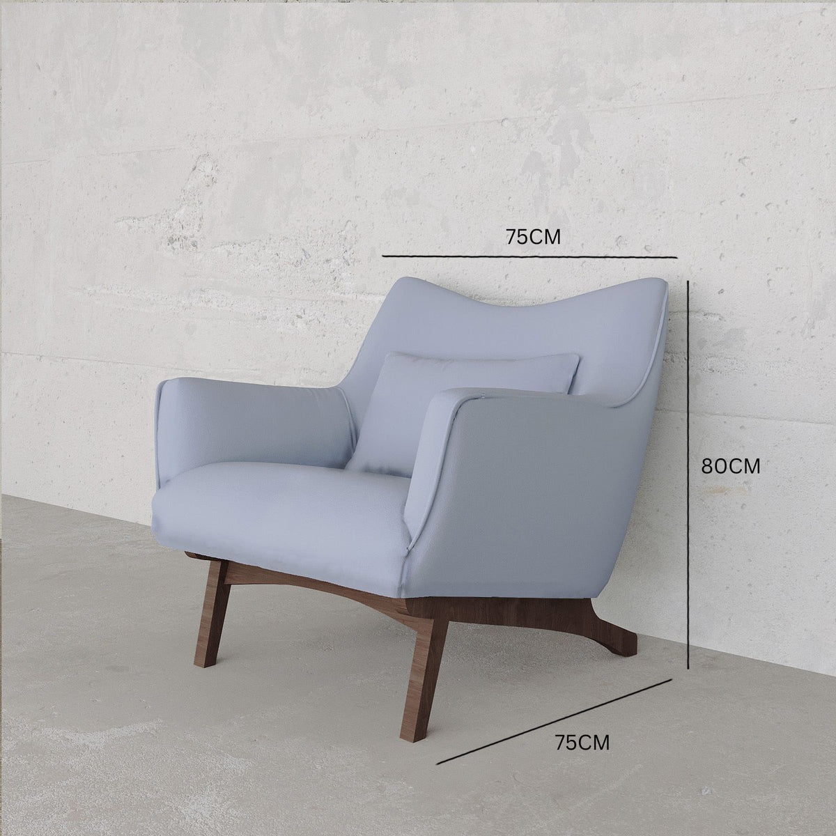 London Chair / Velvet Upholstery