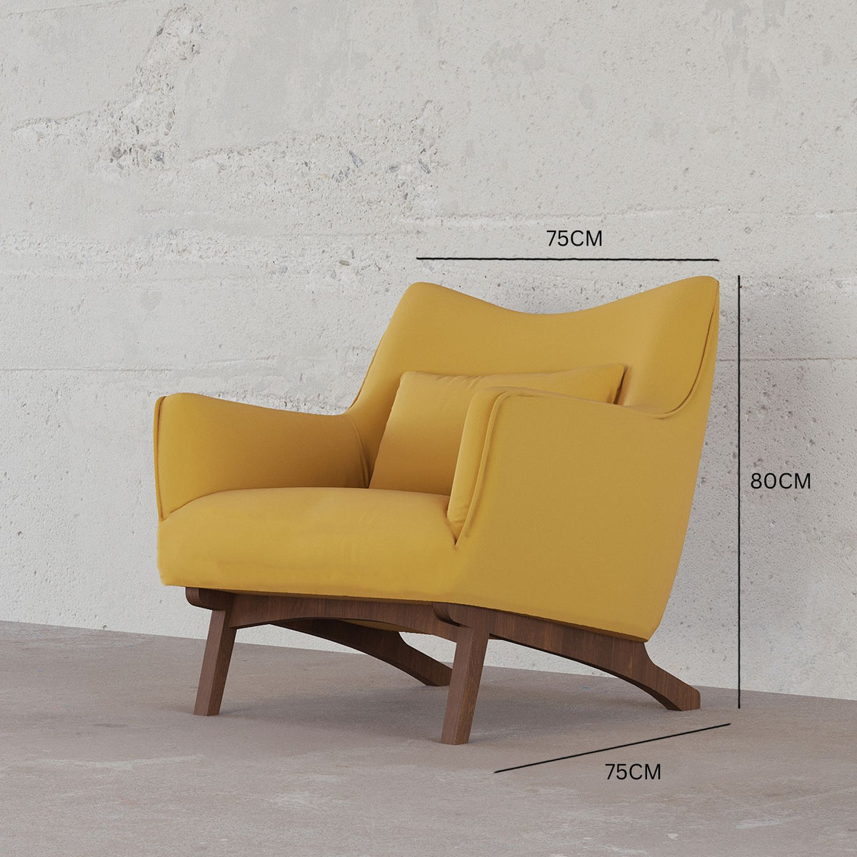 London Chair / Velvet Upholstery