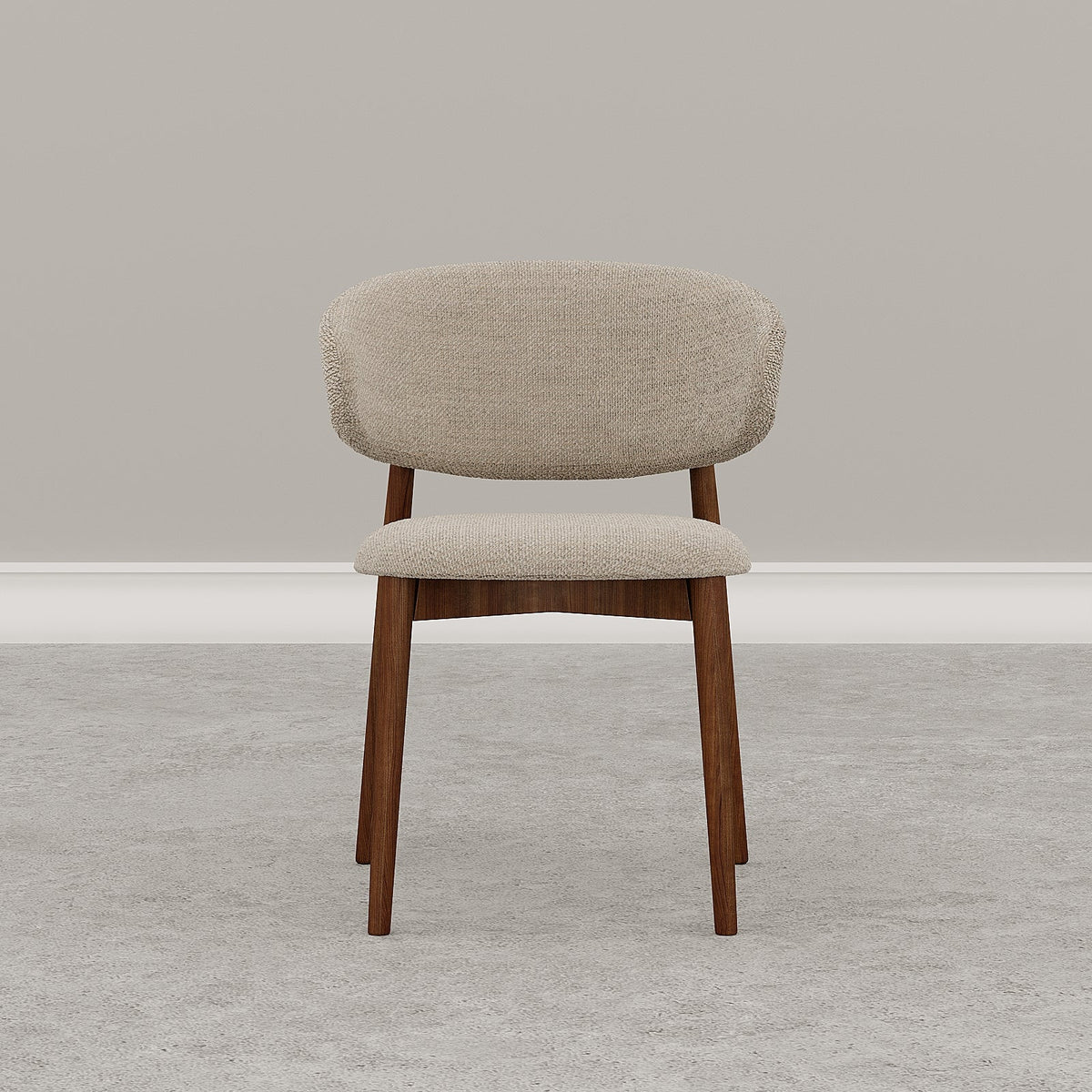 Marelli Dining Chair / Beige Linen - Walls Nation