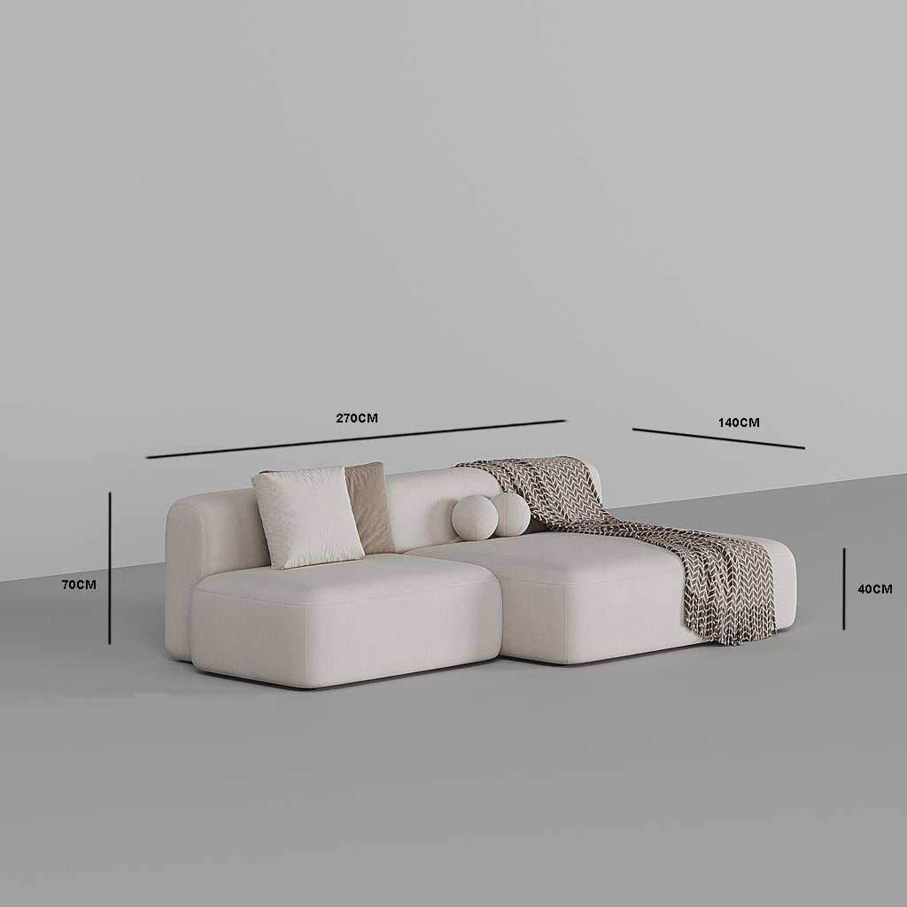 Mars Sofa 3S / White Suede â Walls Nation