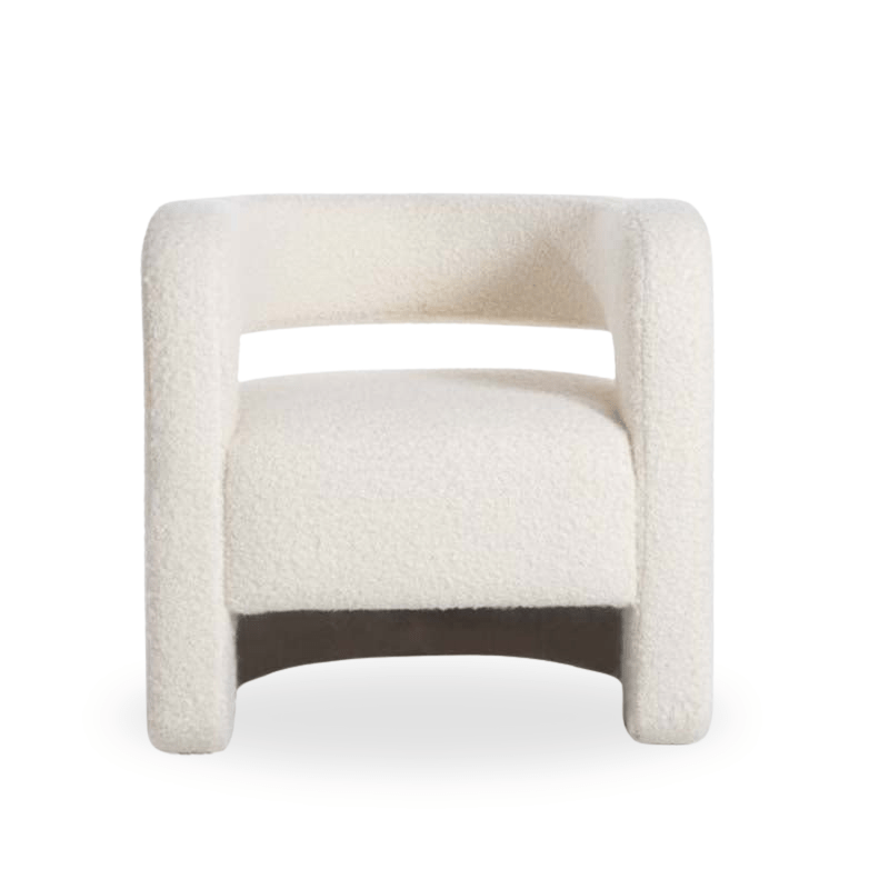 Noa Armchair / Boucle Upholstery - Walls Nation