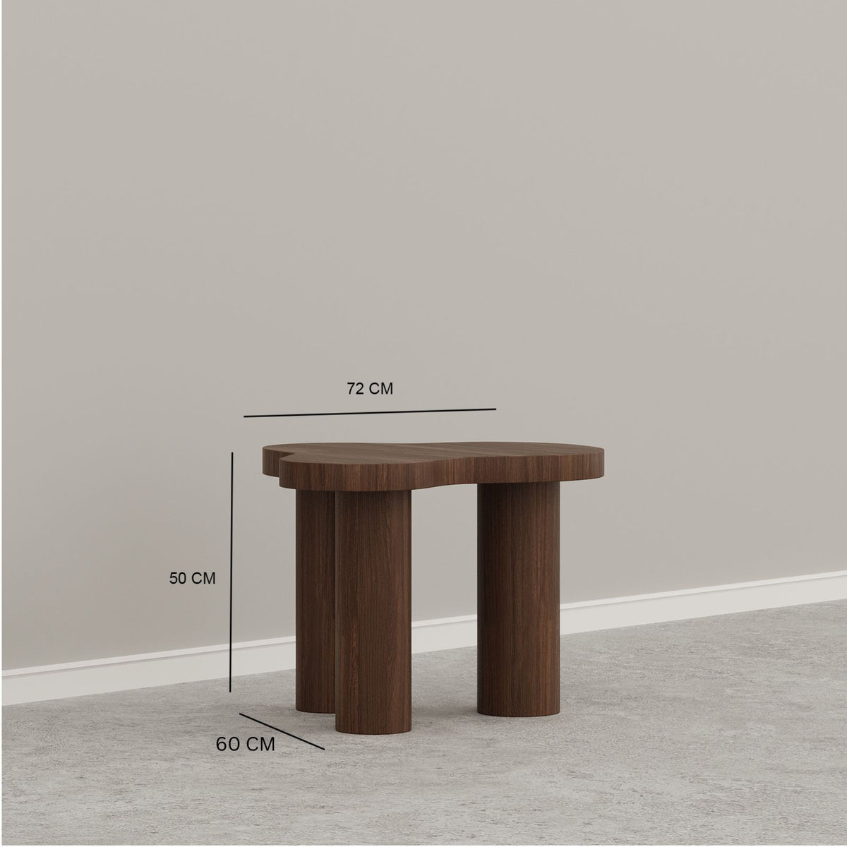 Nova Side Table / 72 x 60 CM