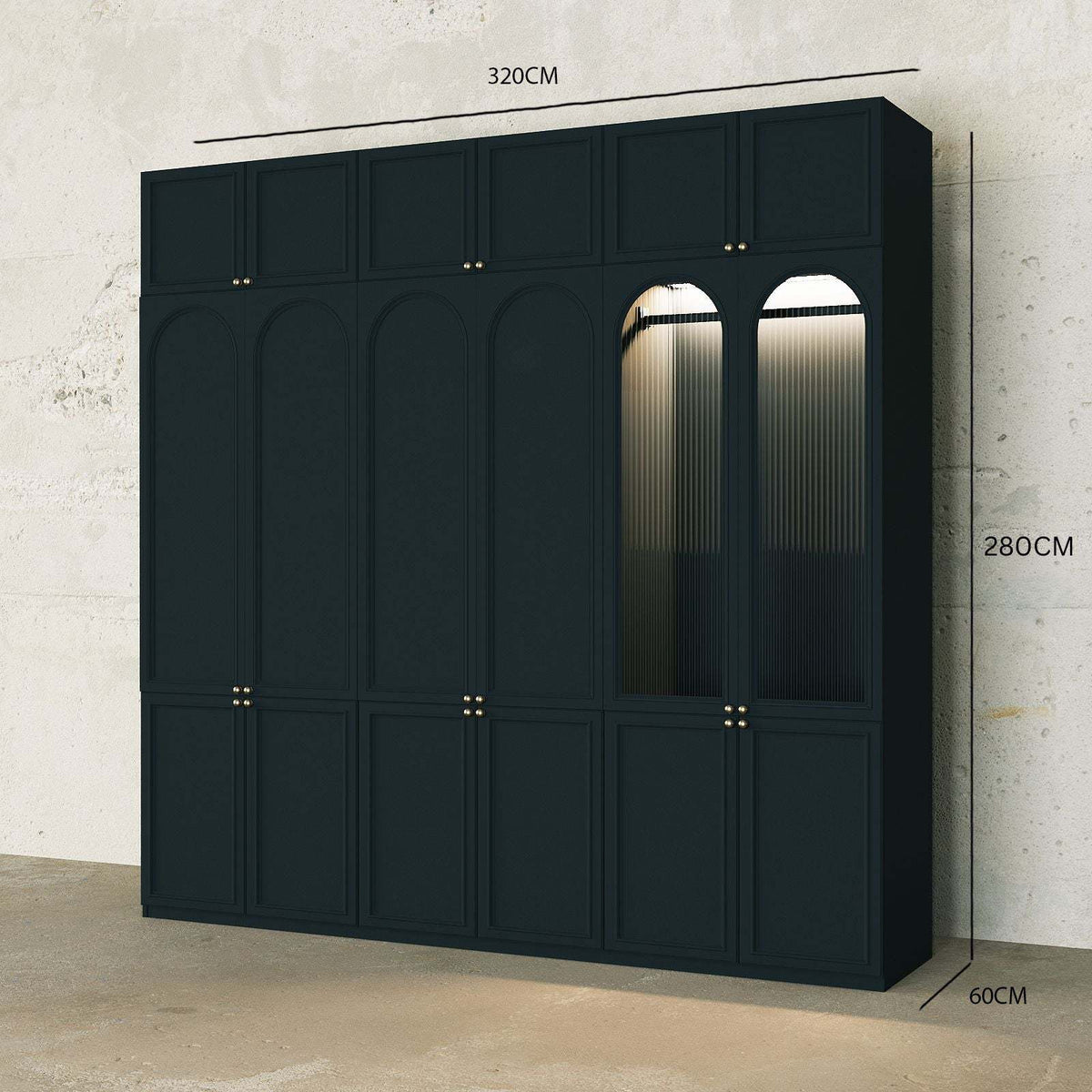 Obsidian Closet (Peacock Blue)