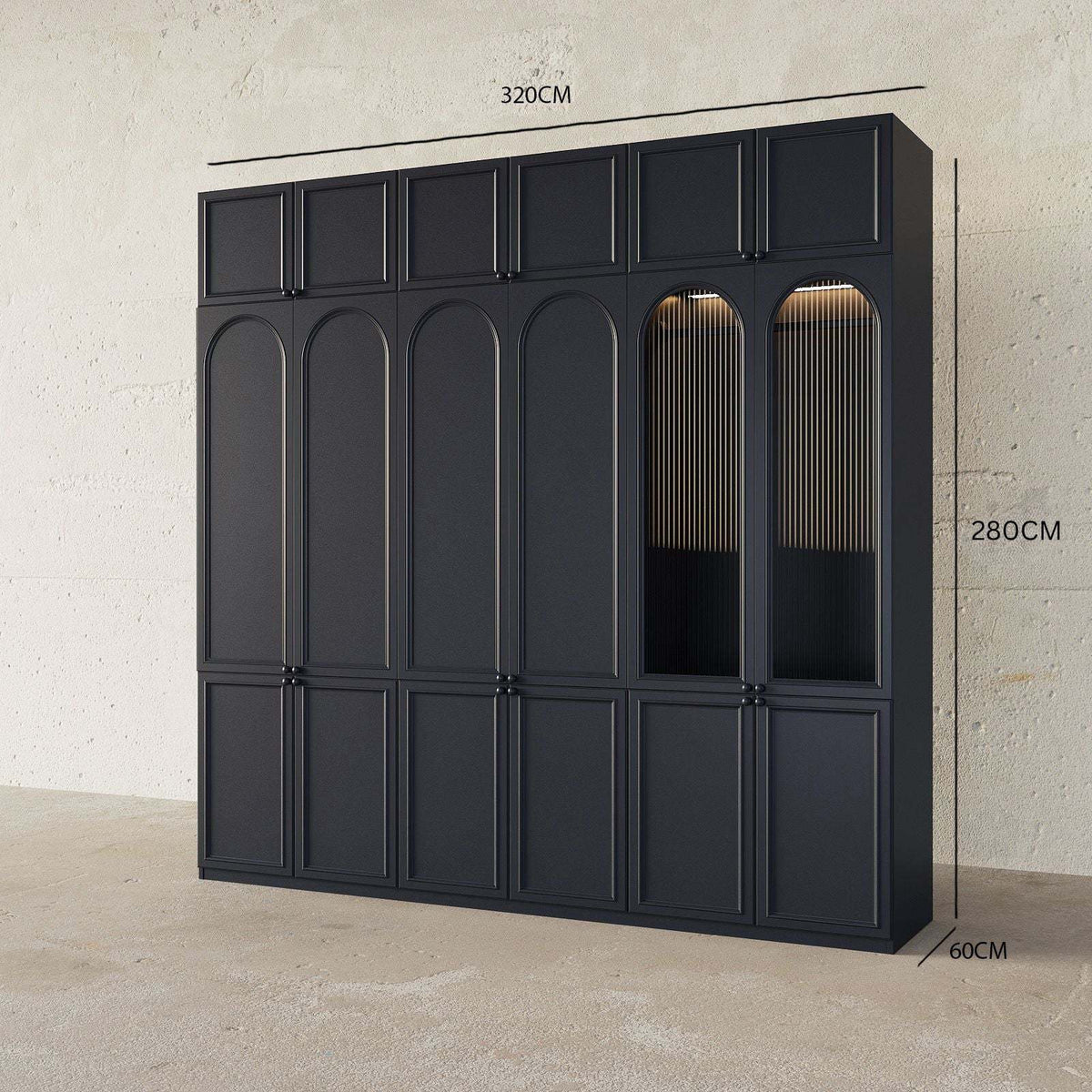 Obsidian Closet (Matte Black)