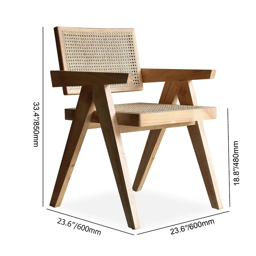 Paisley Beech Wood Chair  / 60 x 51 CM