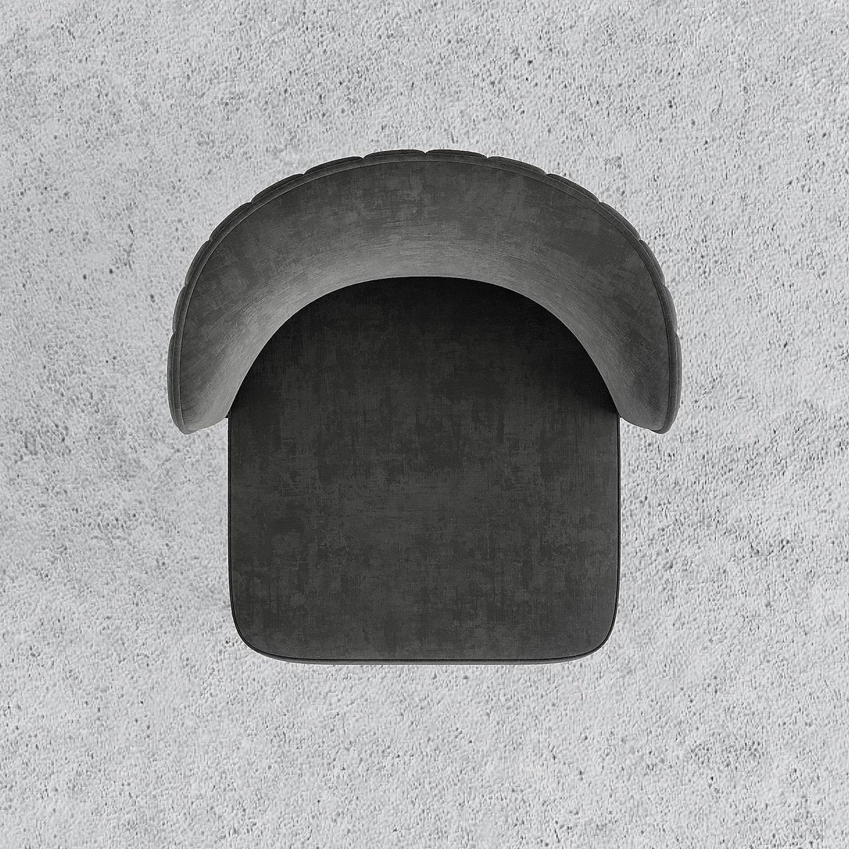 Dark Grey Matt Velvet