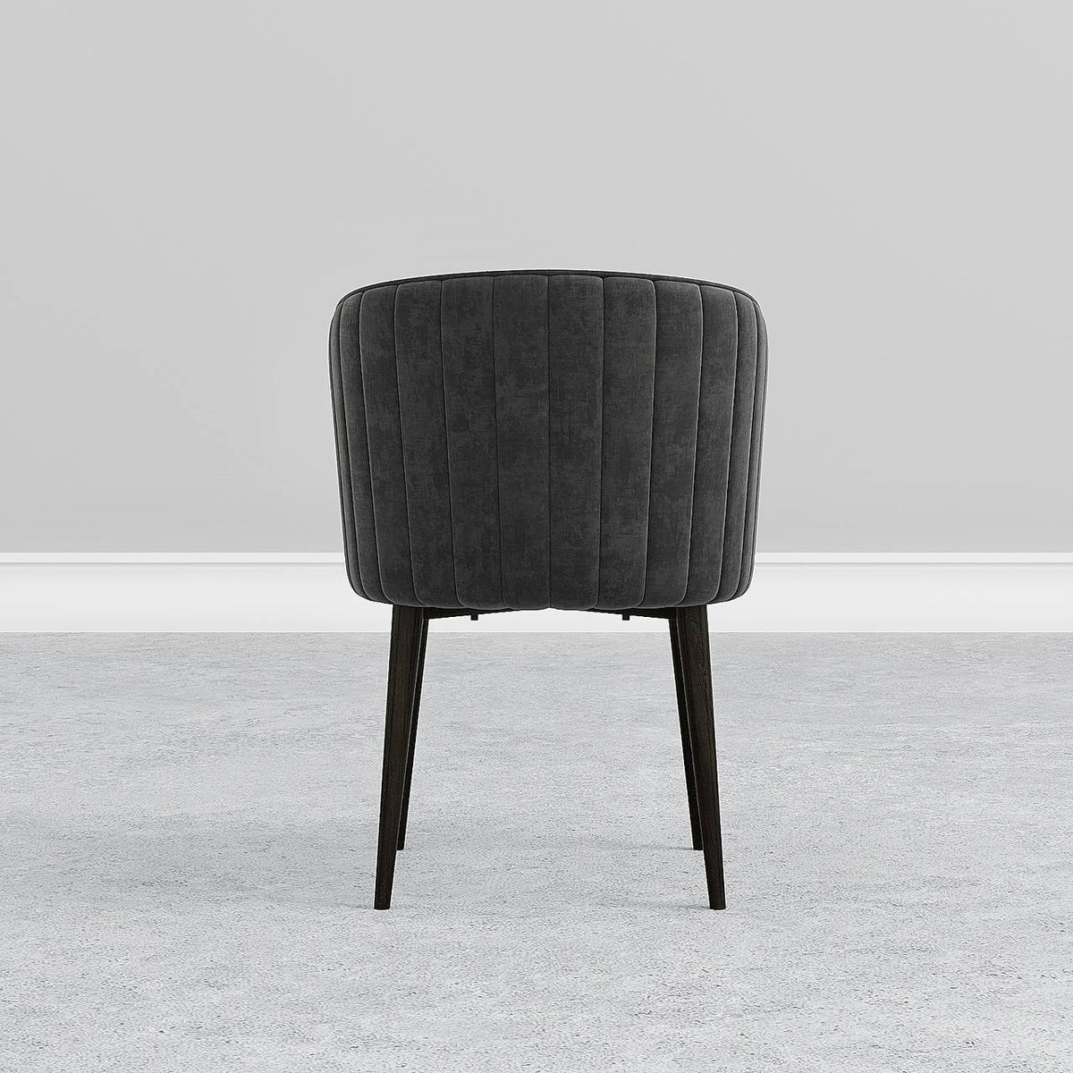 Dark Grey Matt Velvet