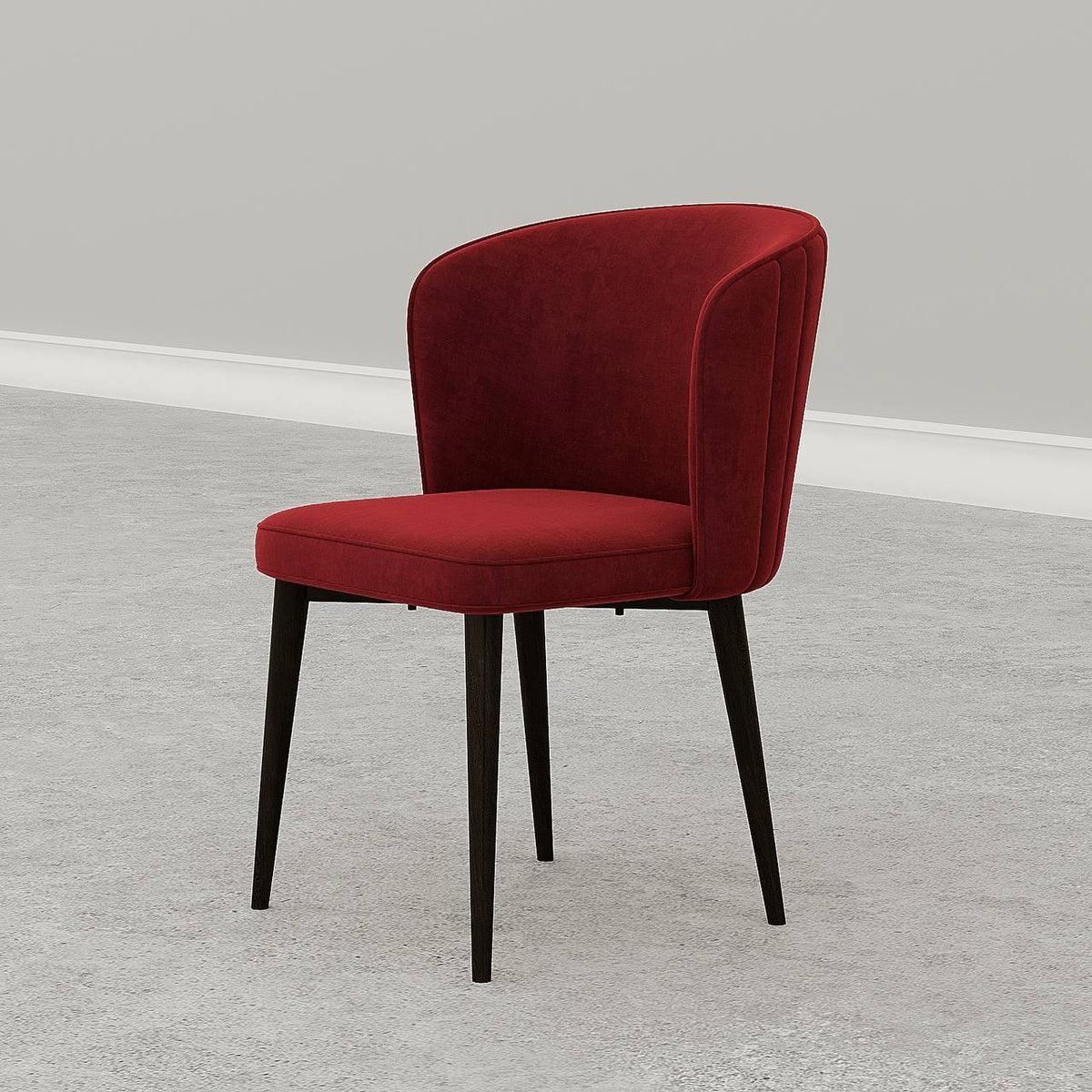 Red Matt Velvet