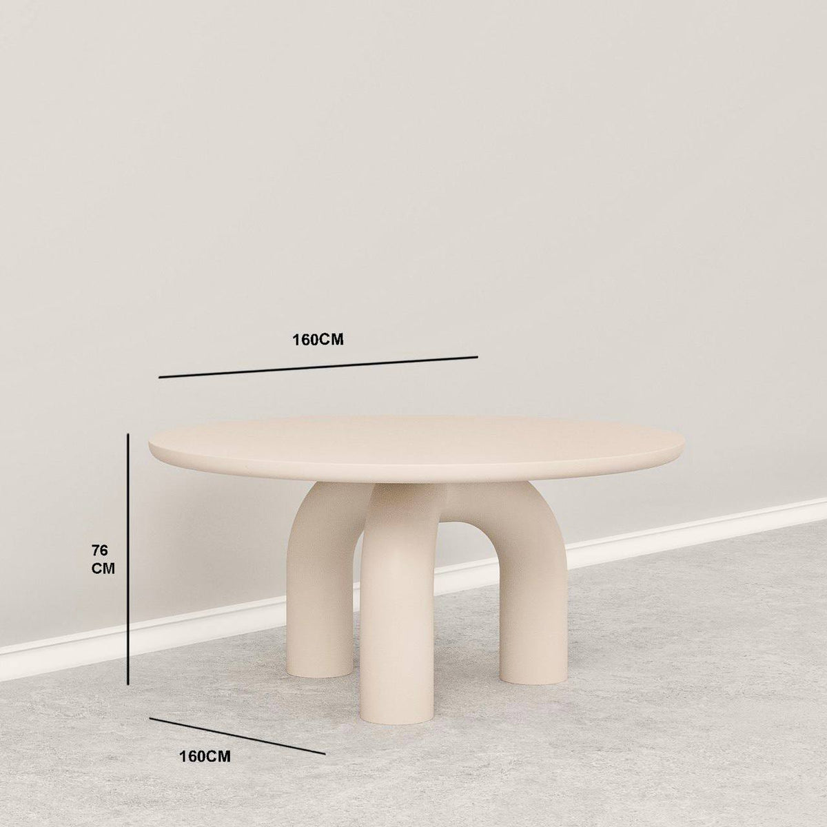 Elly Dining Table / 160 x 75 CM