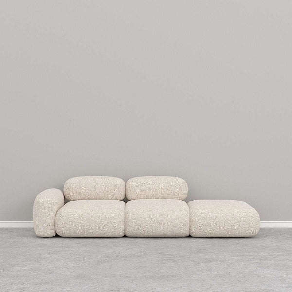 Marshmello Modular Sofa / Off-White Boucle – premium Sofas by Walls Nation UAE & Saudi Arabia