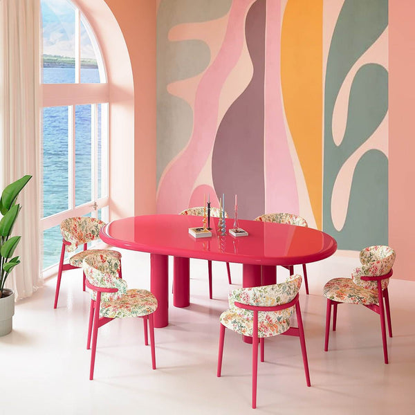 Shiro Dining Table / Spring – premium Dining Table by Walls Nation UAE & Saudi Arabia
