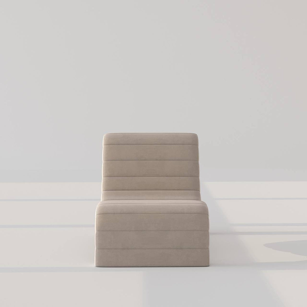 Mori Chaise / Golden Beige Velvet