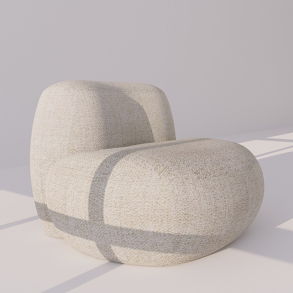 Beige Cotton-Blend