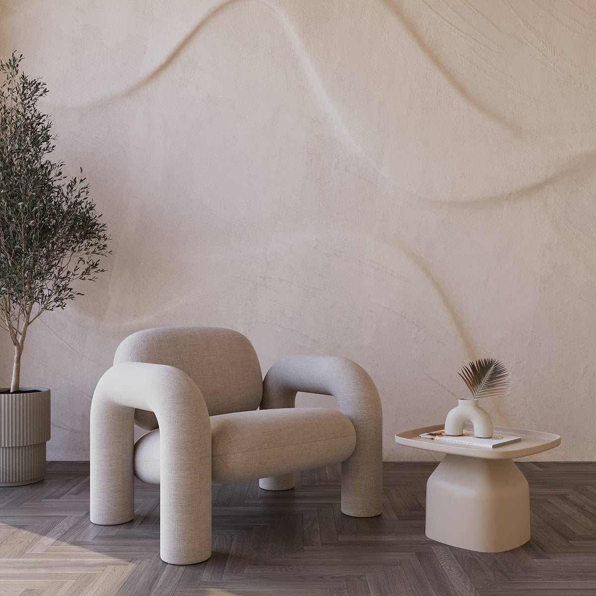 Beige Micro-Plaster