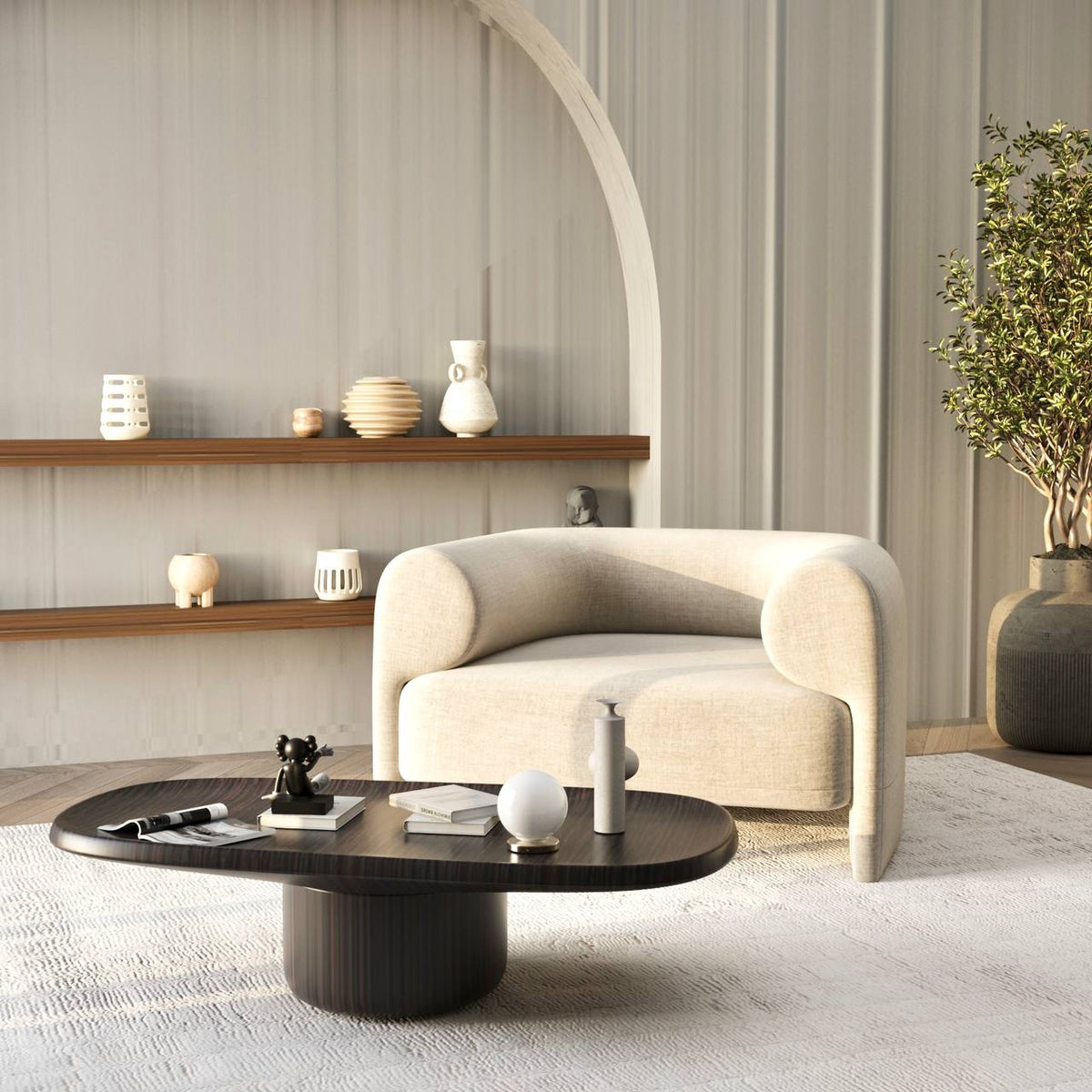 Beige Linen