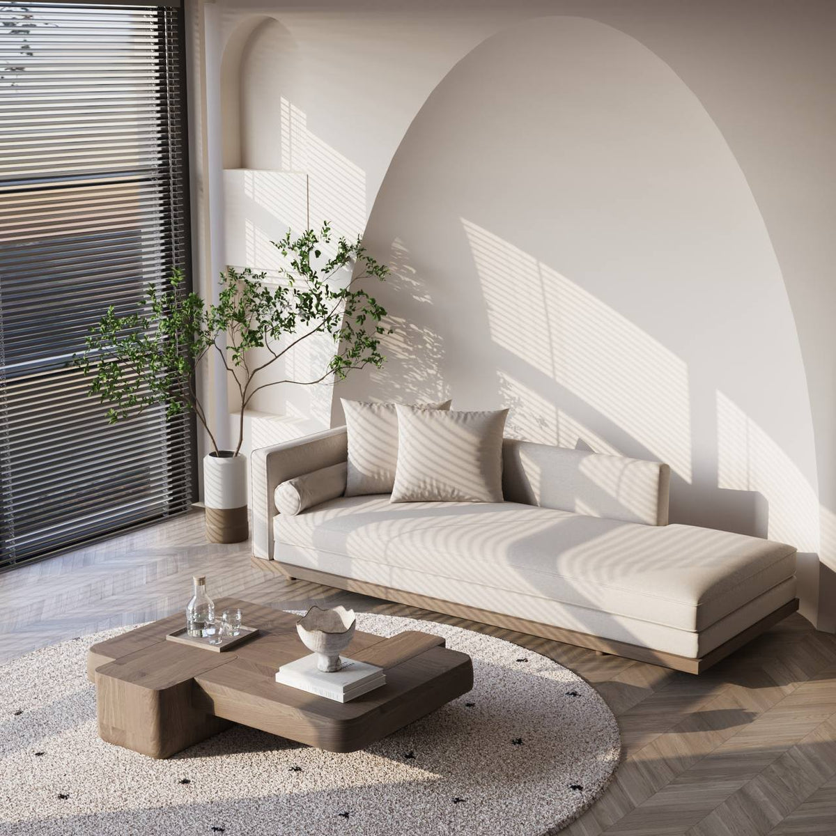Lorenz Coffee Table / 120 x 100 CM