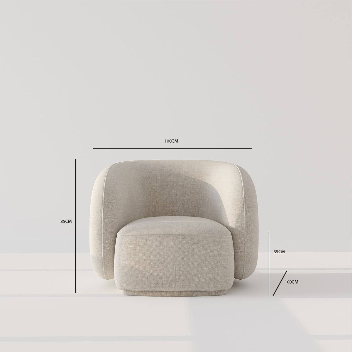 Grey Cotton-Blend