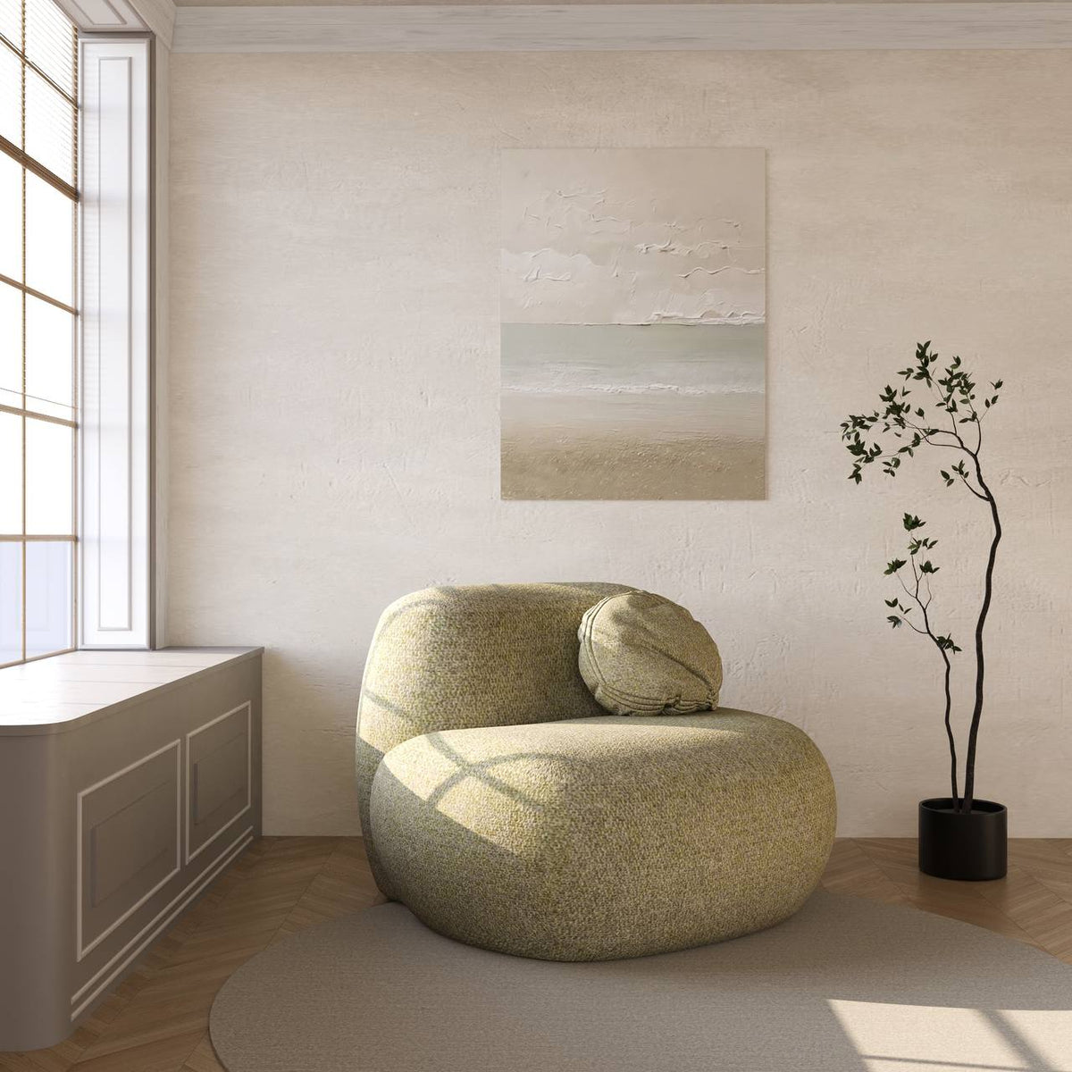 Green Cotton-Blend