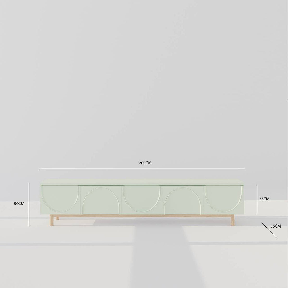 Walton TV Unit / 200 x 35 CM