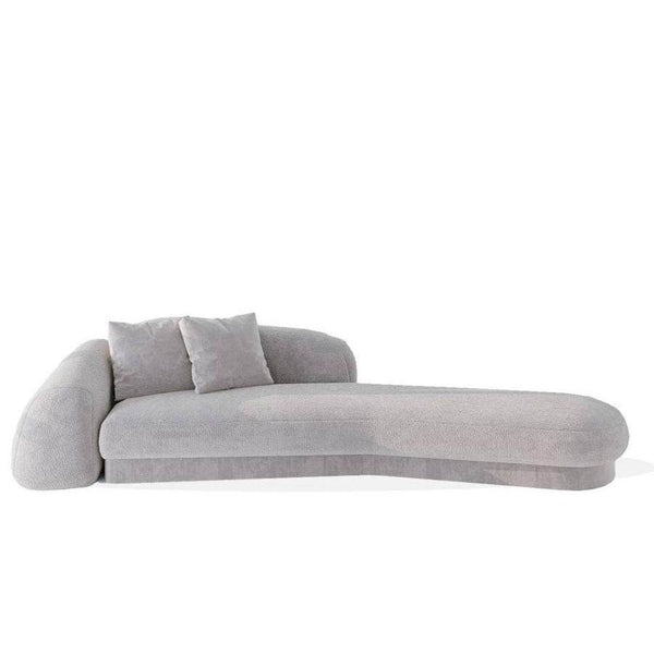 Moray Chaise / Grey Cotton Blend – premium Chaise Lounges by Walls Nation UAE & Saudi Arabia