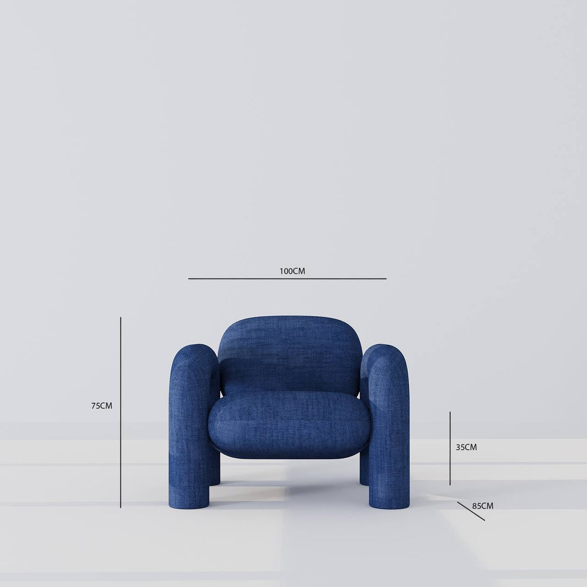 Navy Linen