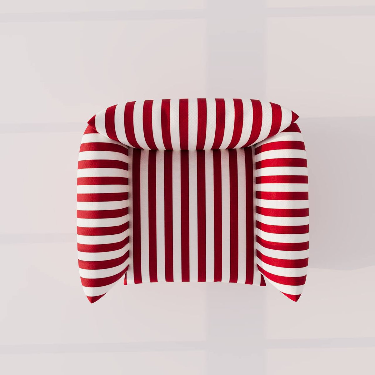 White & Red Satin