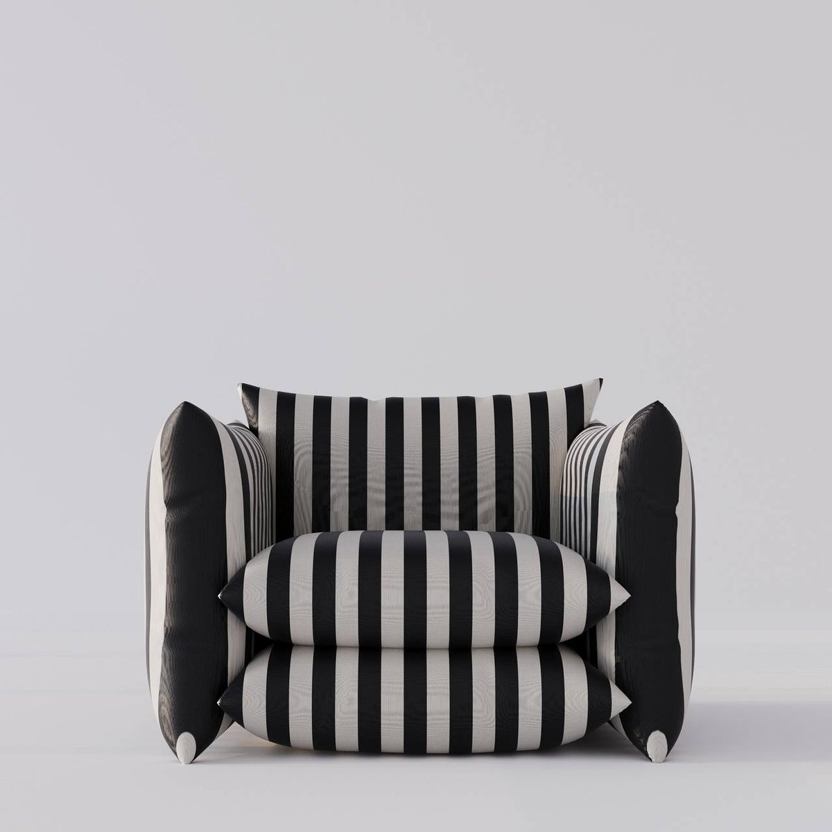 White & Black Satin