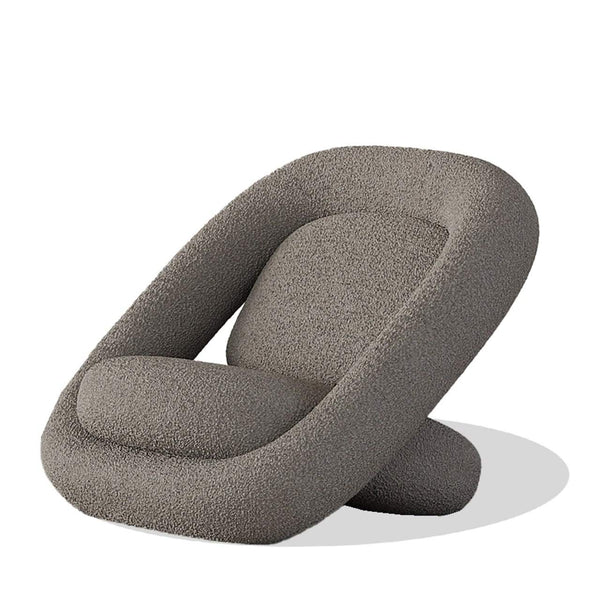Stefan Chair (Grey Boucle) – premium Accent Chair by Walls Nation UAE & Saudi Arabia