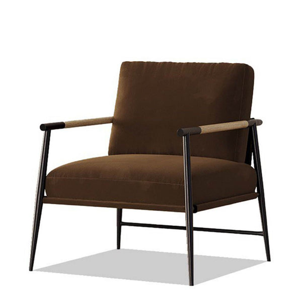 Osina Armchair (Brown Velvet) – premium Armchair by Walls Nation UAE & Saudi Arabia