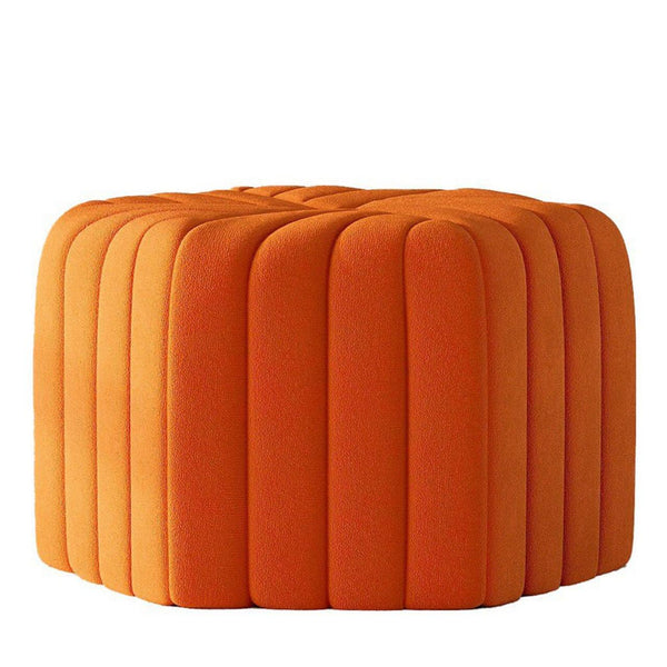 Derby Pouf / Velvet – premium Ottoman by Walls Nation UAE & Saudi Arabia