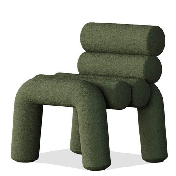 Nimia Armchair / Boucle Upholstery – premium Accent Chair by Walls Nation UAE & Saudi Arabia