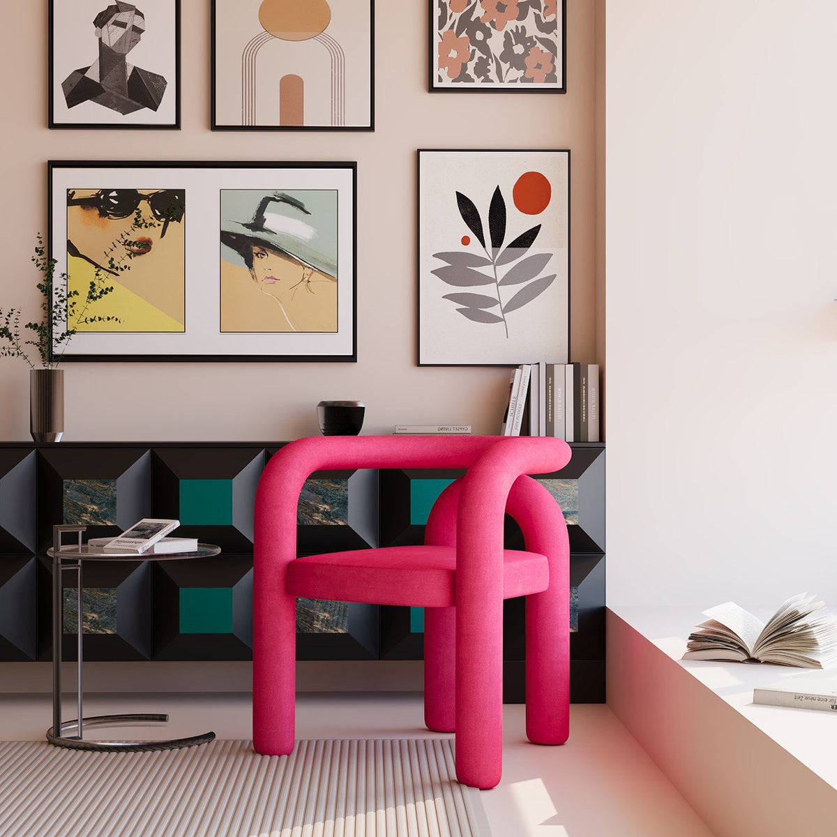 Finley Armchair / Velvet