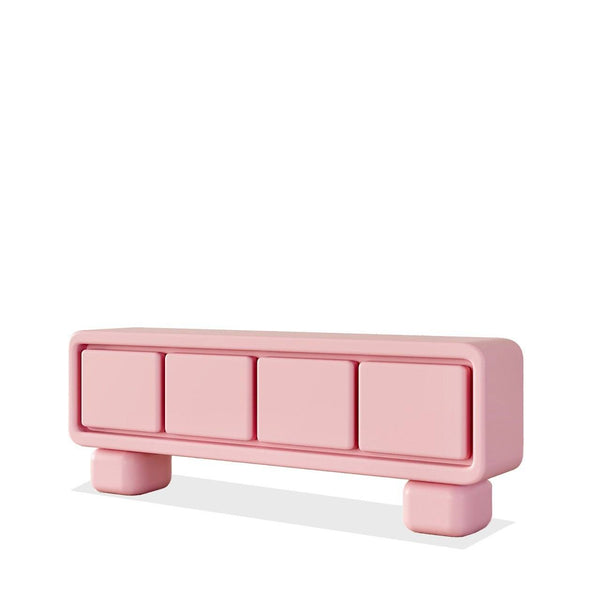 Avalon TV Unit (Pink) – premium TV Unit by Walls Nation UAE & Saudi Arabia