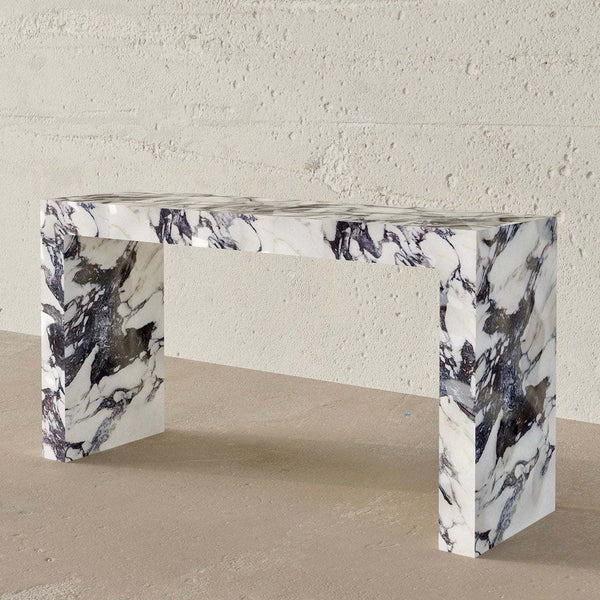 Darko Console Table / Calcatta Viola Stone – premium Console Table by Walls Nation UAE & Saudi Arabia