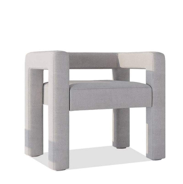 Julep Armchair / Premium Grey Linen – premium Armchair by Walls Nation UAE & Saudi Arabia