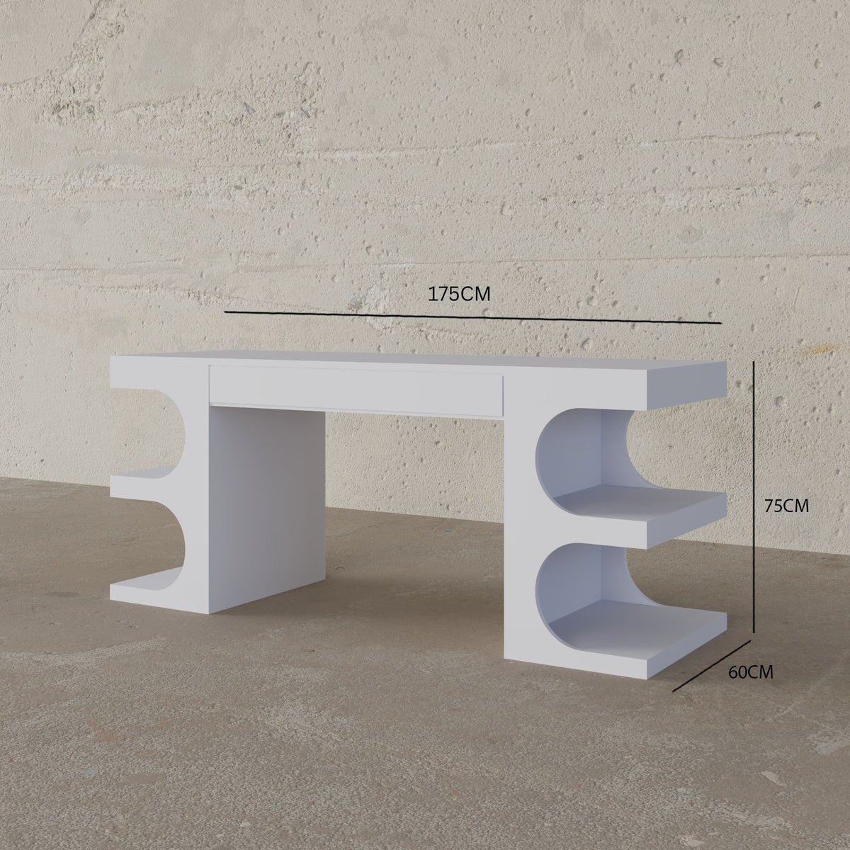 Raelynn Office Desk / 175 x 60 CM