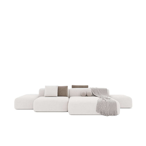 Remus Modular Large Sofa / Premium Faux Leather - Walls Nation