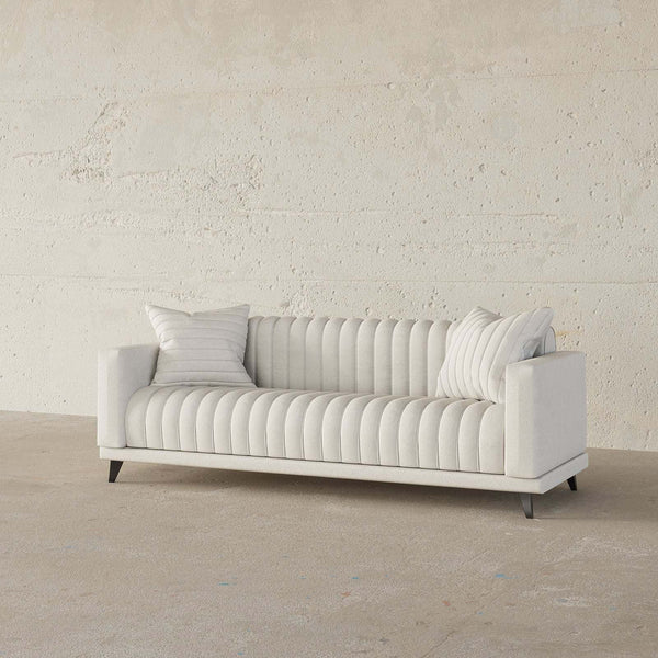 Exon Living Room Set (True White) – premium Living Room Sets by Walls Nation UAE & Saudi Arabia