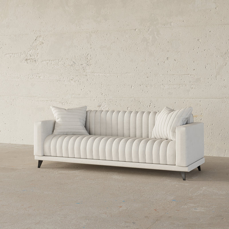 Exon Living Room Set (True White)
