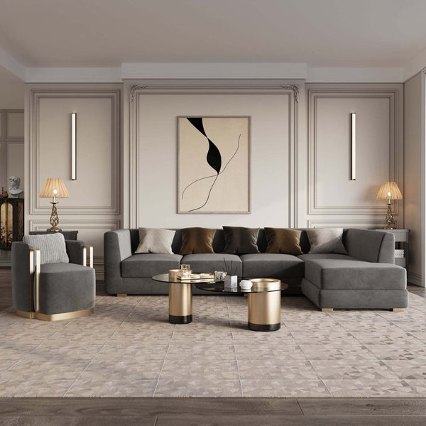 Noir Living Room Set – premium Living Room Sets by Walls Nation UAE & Saudi Arabia